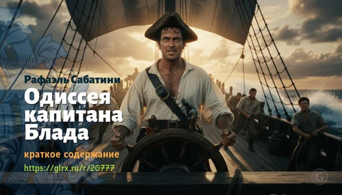 Читать краткий пересказ книги «Одиссея капитана Блада» (автор: Рафаэль Сабатини). Рафаэль Сабатини: .jpg