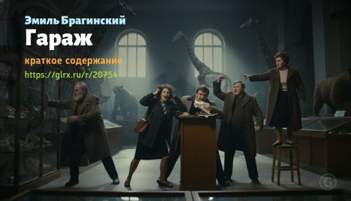 Читать краткий пересказ книги «Гараж» (автор: Эмиль Брагинский). Эмиль Брагинский: «Гараж» Эмиля Бра.jpg