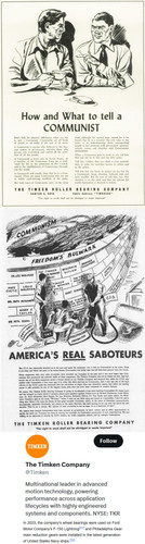 Timken Roller Bearing Company's anti communism advertisement (1951).jpg