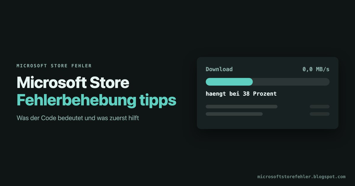 Microsoft Store Fehlerbehebung Tipps: Schritt für Schritt