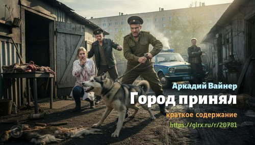 Читать краткий пересказ книги «Город принял» (автор: Аркадий Вайнер). Аркадий Вайнер: «Город принял».jpg