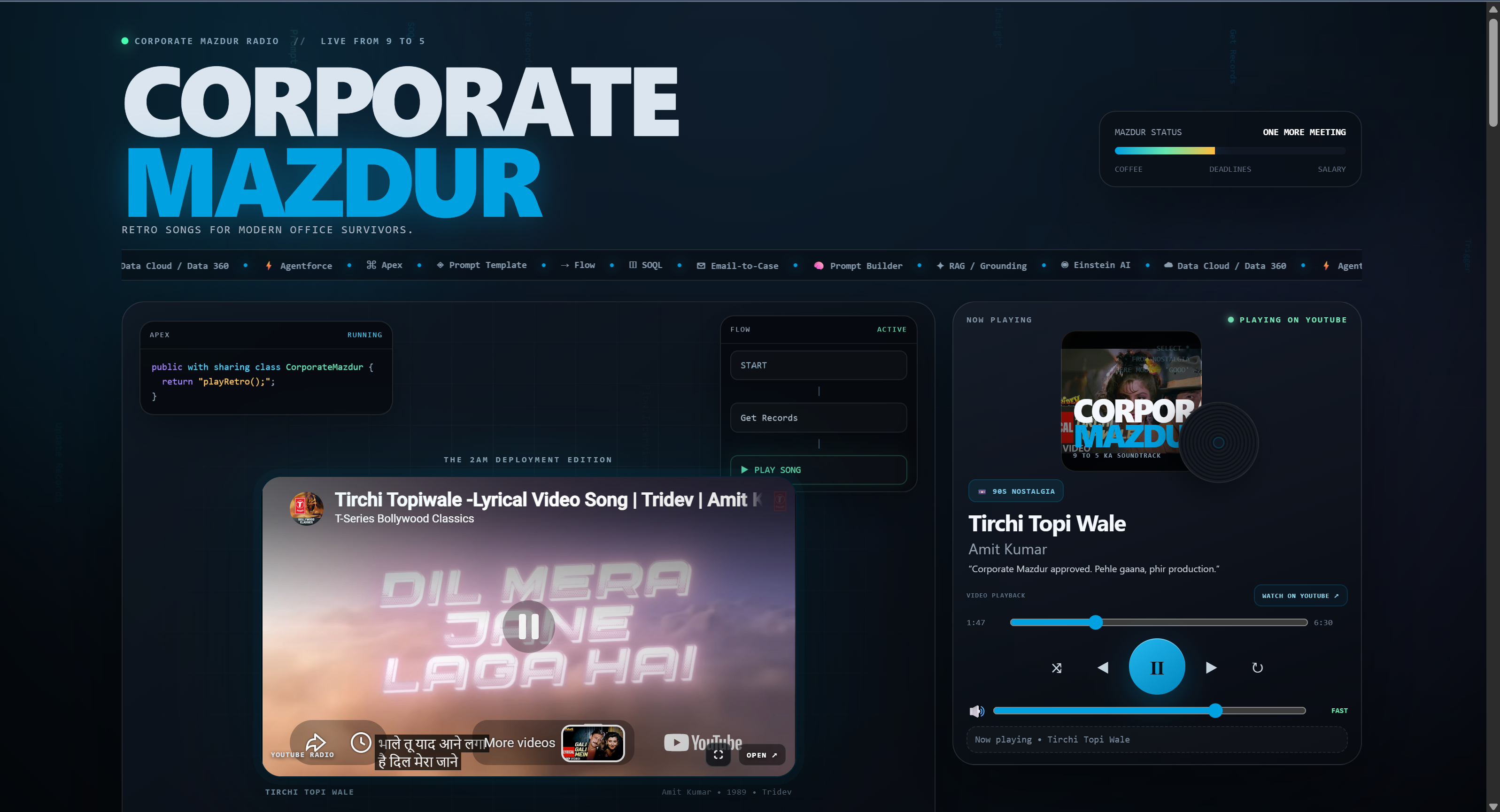 Corporate Mazdur — Hindi YouTube Radio