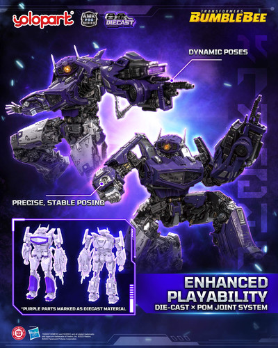 Yolopark AMK PRO Bumblebee Movie Shockwave 34