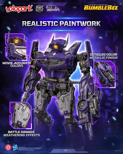 Yolopark AMK PRO Bumblebee Movie Shockwave 33
