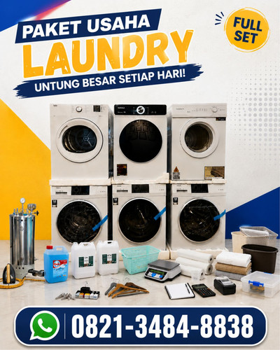 CEPAT & EFISIEN! WA.0821-3484-8838, Mesin Laundry Profesional Kirim di Jakarta Pusat.jpg