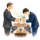 3. いただきます — menerima; bentuk merendahkan diri