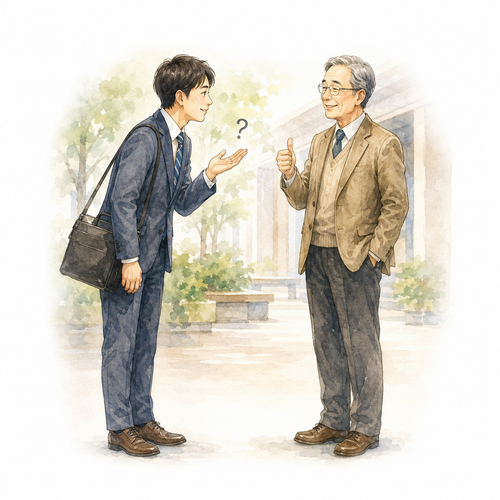 30. お元気でいらっしゃいますか。— Bagaimana kabarnya; bentuk hormat.png