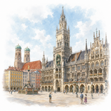 33. ミュンヘン — München, Jerman
