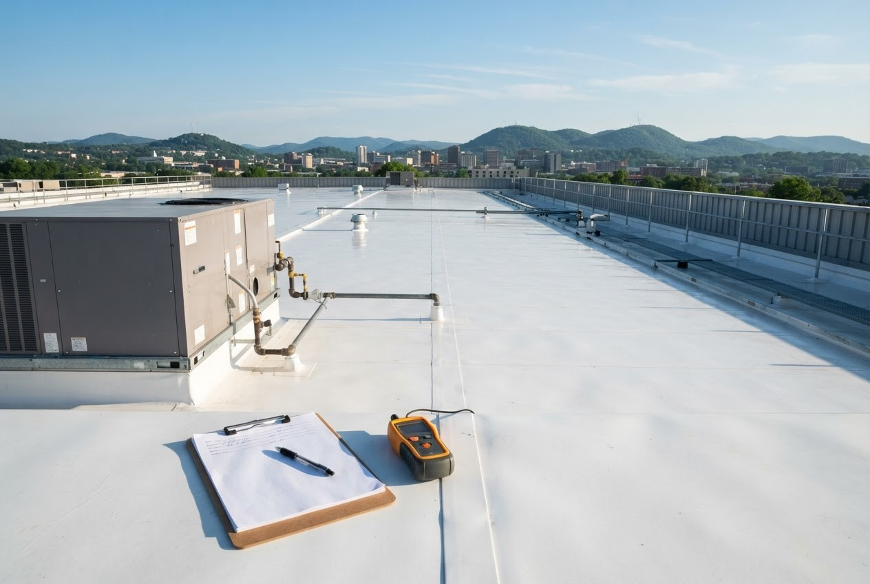 What to Expect During a Commercial Roof Inspection in Chattanooga