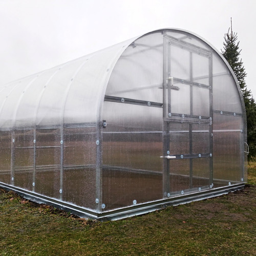 arkinis šiltnamis KLASIKA 3x4 m 12 m2 su 4 mm polikarbonatu surinkimas be logo.jpg