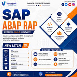 SAP ABAP RAP Online Training Join New  Batch Aug 27th