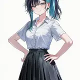 Haneul 15 schoolgirl.smug