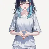 Haneul 15 casual.forced smile