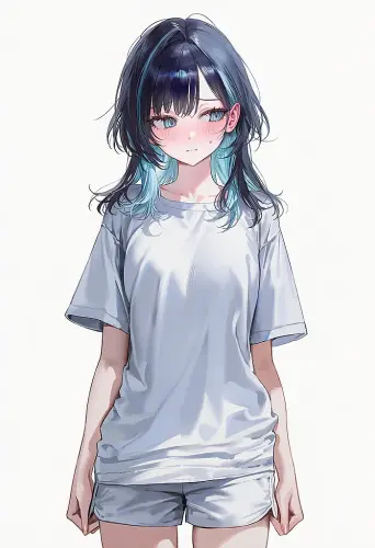 Haneul 15 casual.looking away shyly.webp