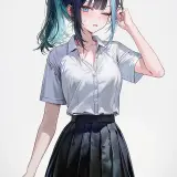 Haneul 15 schoolgirl.annoyed