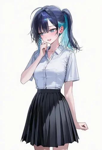 Haneul 15 schoolgirl.acting coy.webp