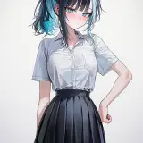 Haneul 15 schoolgirl.blushing shyly