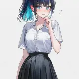 Haneul 15 schoolgirl.confused
