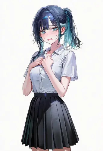 Haneul 15 schoolgirl.crying with eyes open.webp