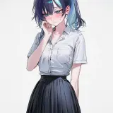 Haneul 15 schoolgirl.embarrassed