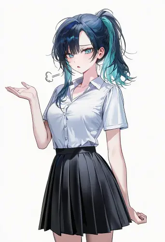 Haneul 15 schoolgirl.grudging.webp