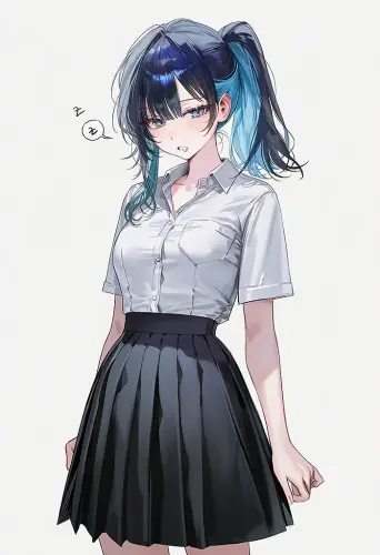 Haneul 15 schoolgirl.dozing off.webp