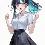 Haneul 15 schoolgirl.excited