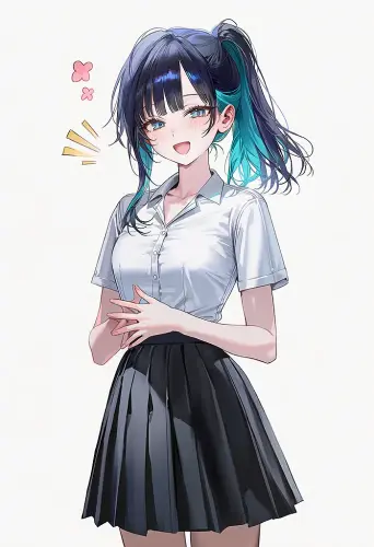 Haneul 15 schoolgirl.happy smile.webp