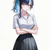 Haneul 15 schoolgirl.indifferent
