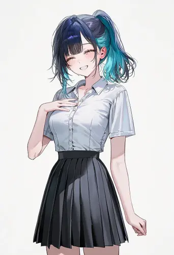 Haneul 15 schoolgirl.happy tears.webp