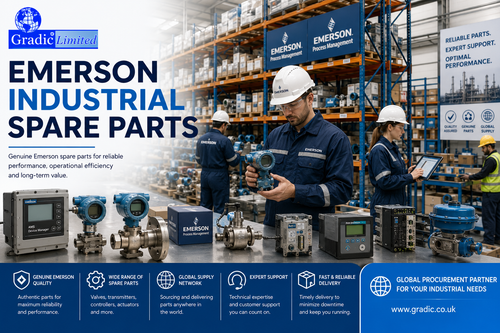 Premium Emerson Industrial Spare Parts Supplier | Gradic Limited.png