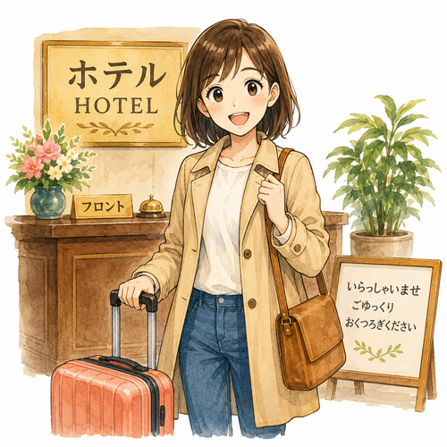 3. ホテルに泊まります（ホテルにとまります）— menginap di hotel.png