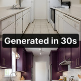Kitchen redesign aubergine kitchen 202607102336 x4