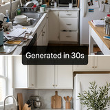 Kitchen decluttered aesthetic decor 202607102336 x4