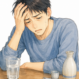28. 二日酔い（ふつかよい）— mabuk setelah minum efek sesudah minum