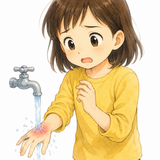 17. やけどをします — terbakar luka bakar