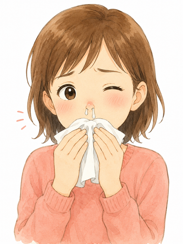 9. 鼻水が出ます（はなみずがでます）— pilek.png