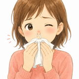 9. 鼻水が出ます（はなみずがでます）— pilek
