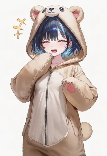 Haneul pajamas.laughing.webp