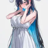 Jieun dress.full face blush
