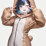 Haneul pajamas.playful wink
