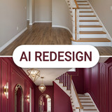 AI redesign entryway staircase 202607101755 x4