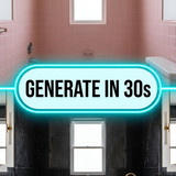 UI pill button GENERATE IN 202607101755 x4