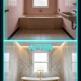 Bathroom with window over tub 202607101755 x4