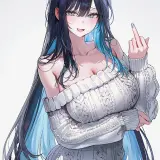 Jieun normal.middle finger