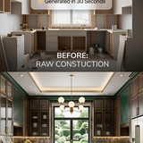 Kitchen redesign Neo Deco style 202607100252 x4