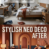 Messy bedroom redesigned Neo Deco 202607100252 x4