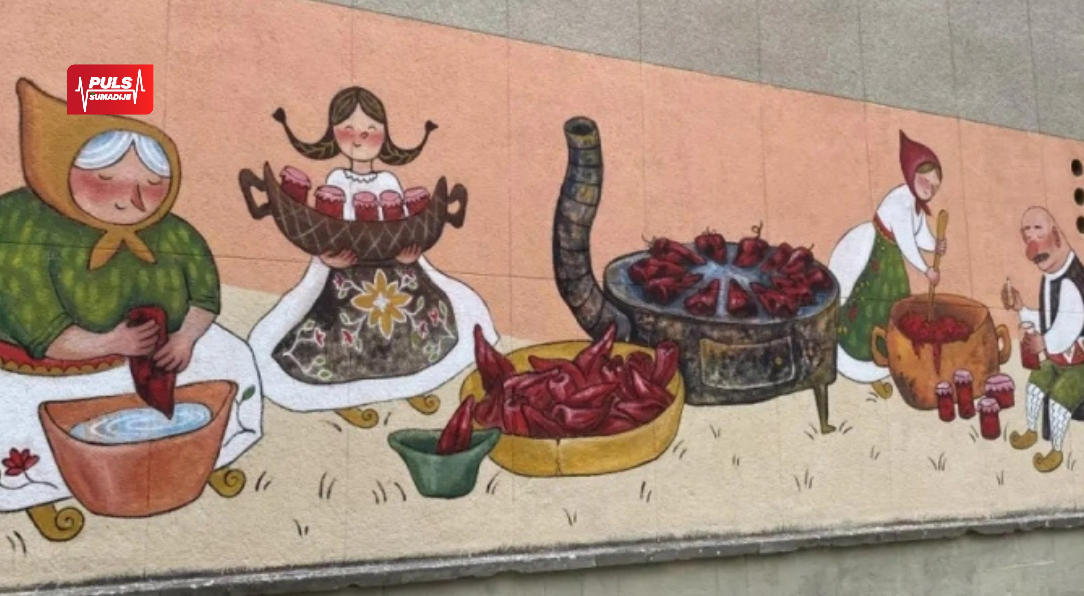 PRAVLJENJE AJVARA: Predstavljen novi MURAL kod Osnovne škole “Svetozar Marković” (VIDEO)