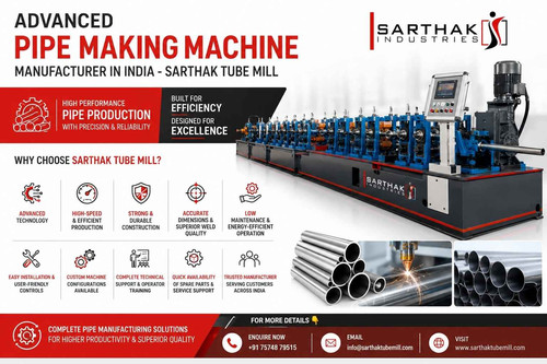 Advanced Pipe Making Machine Manufacturer in India Sarthak Tube Mill.jpg