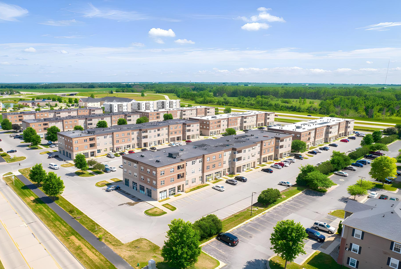 West Towne Apartments built by Pro Commercial in Ames Iowa
